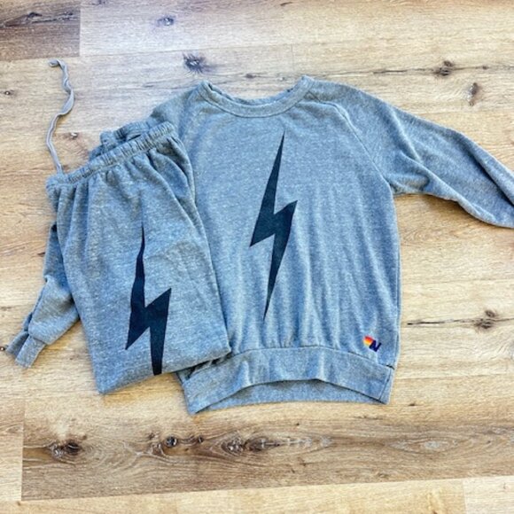 Aviator Nation Lightening Bolt Set Size Small - Picture 1 of 5